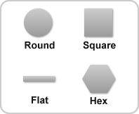 Shapes Available